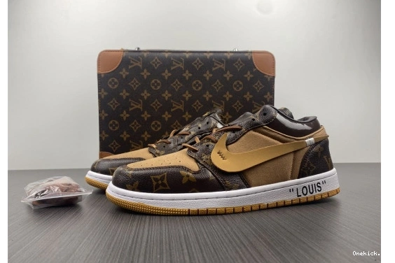 WHITE-LouiV Top JORDAN AIR (WITH 1 CASE) 171 -LouiV O-W SmartChoice Low 0520